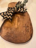 Custom Olive Wood Cutting and Serving Board